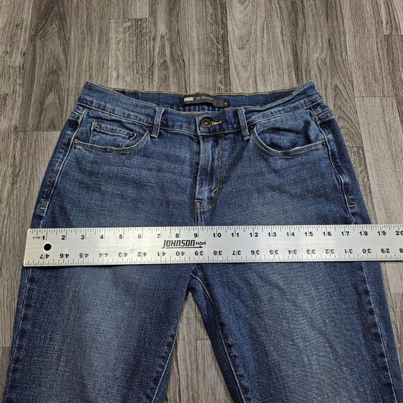 Levis 529 Bootcut Jeans Womens 6 Blue Medium Wash Stretch Denim - Picture 11 of 14